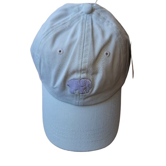 Ivory Ella Elephant Logo Baseball Cap Hat Adjustable Mint Green Cotton - Picture 1 of 7